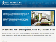 Tablet Screenshot of edwardweitzinc.com